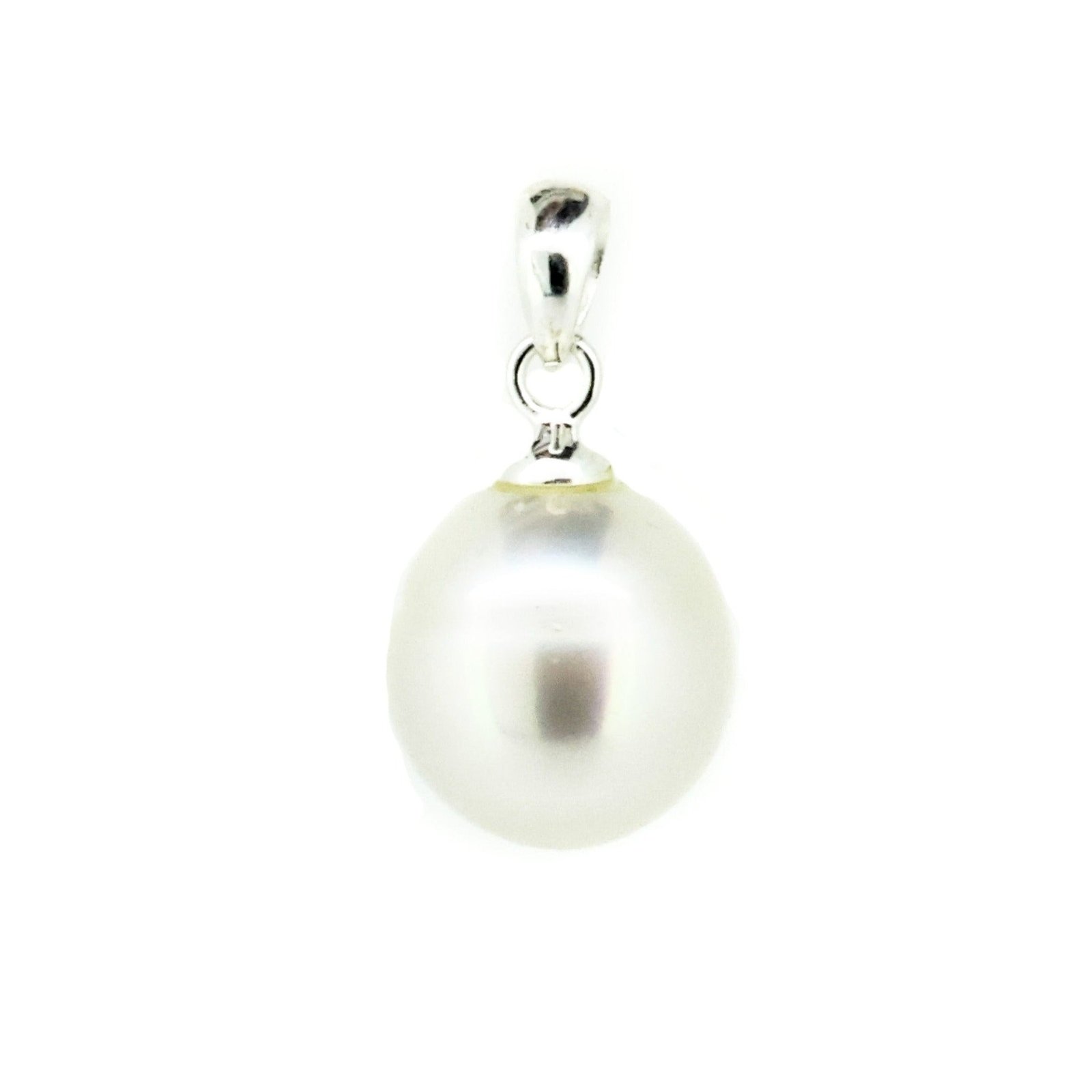 “Australian South Sea pearl pendant in sterling silver inspired by Broome pearling heritage designed in Western Australia”